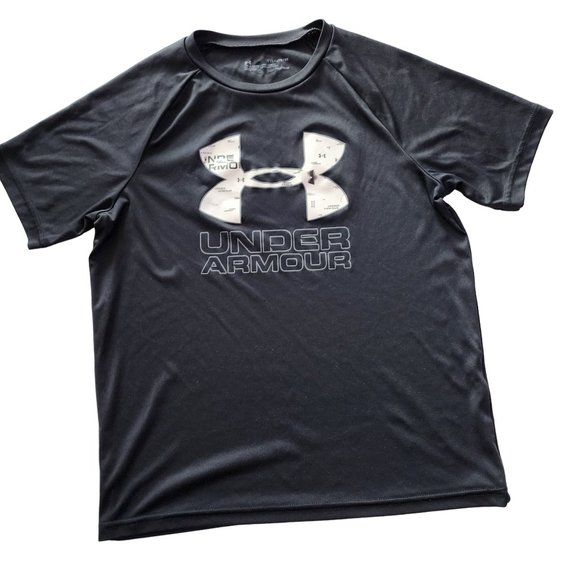 Under Armour Shirts & Tops Boys Under Armour Black T Shirt Size